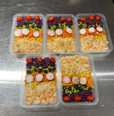 Poké aux crevettes
